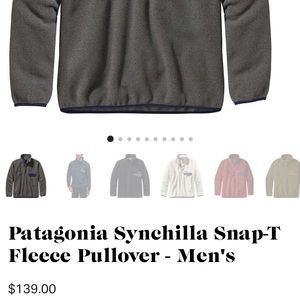 Men’s Patagonia fleece